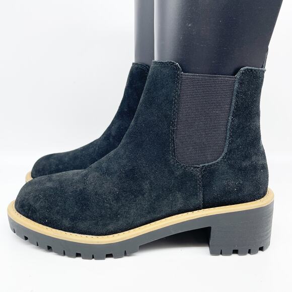 Blondo Women's Matilda Waterproof Lug Sole Chelsea Boot Black Size 5.5 M - Picture 5 of 12